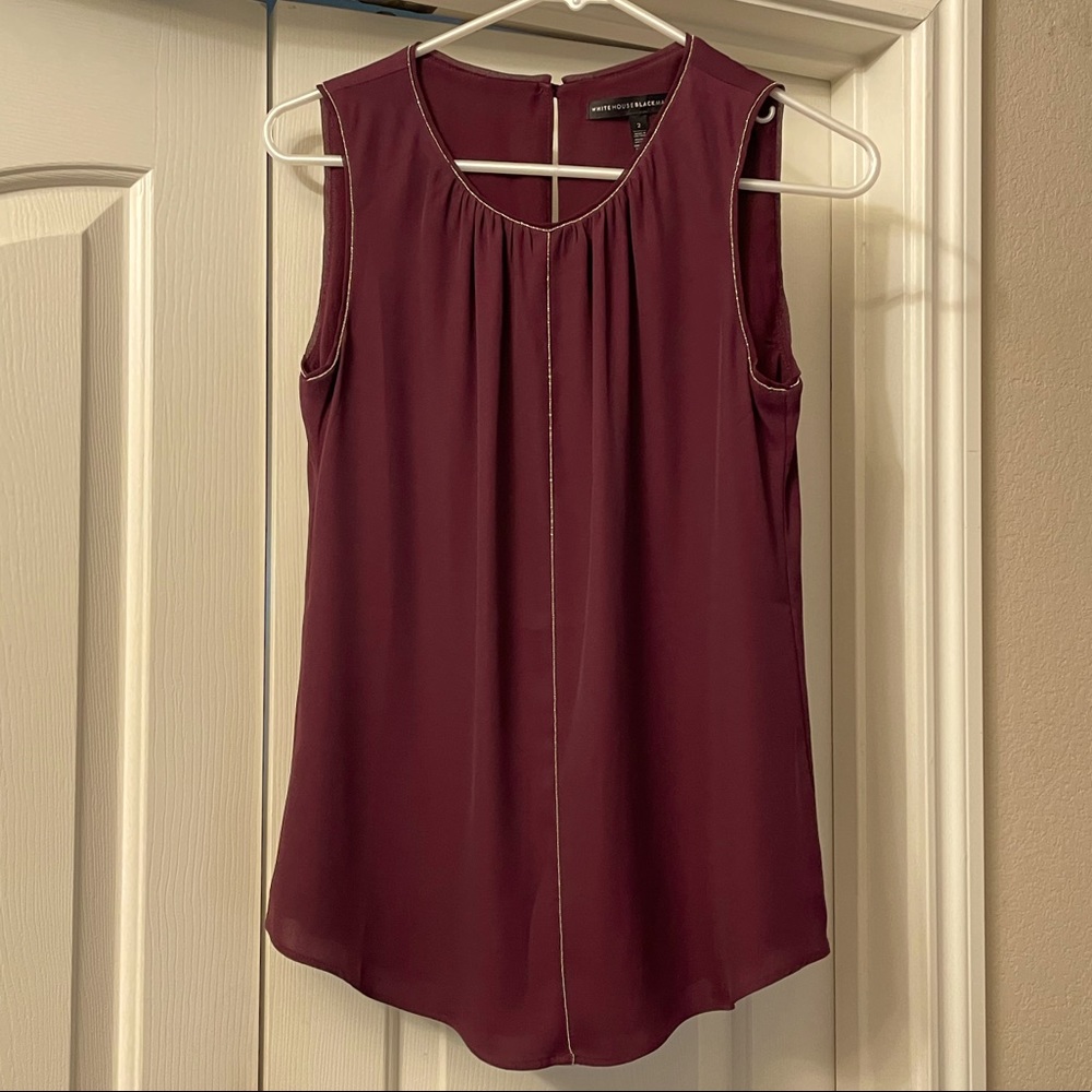 White House Black Market sleeveless top